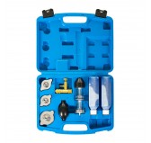 RELD Universal CO2 Leak Tester Kit for Cooling Systems - Rapid Engine Leak Detector with 100 ml Reaction Fluid for 50 Tests