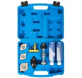 RELD Professional CO2 Rapid Engine Leak Detector Kit - Tester Box with Adapters and 500ml Reaction Fluid