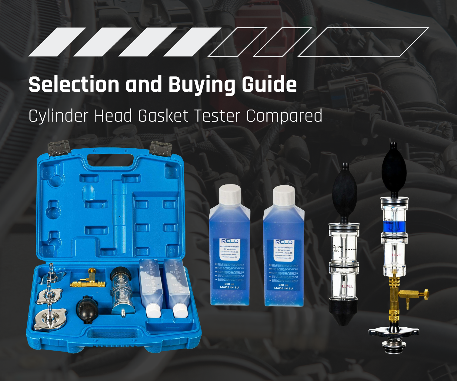 Selection and Buying Guide: Cylinder Head Gasket Tester Compared